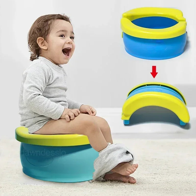 Pot Bébé WC Pliable & Portable pour Enfant — Toilette de Voyage 1-6 ans | Sojivia
