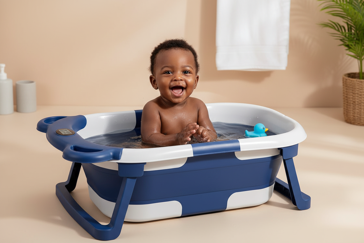 Baignoire Sojivia – bébé garçon noir