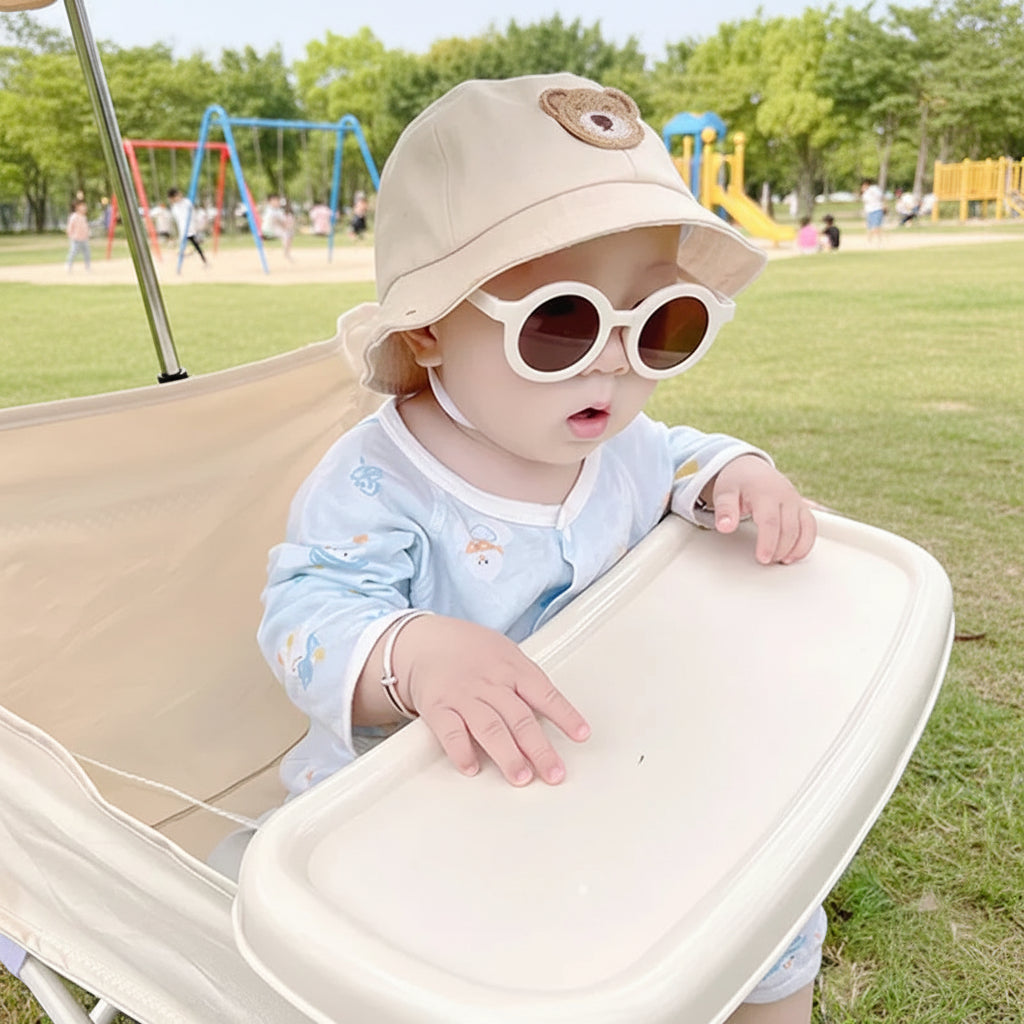 Chaise bébé Sojivia – structure aluminium légère et solide
