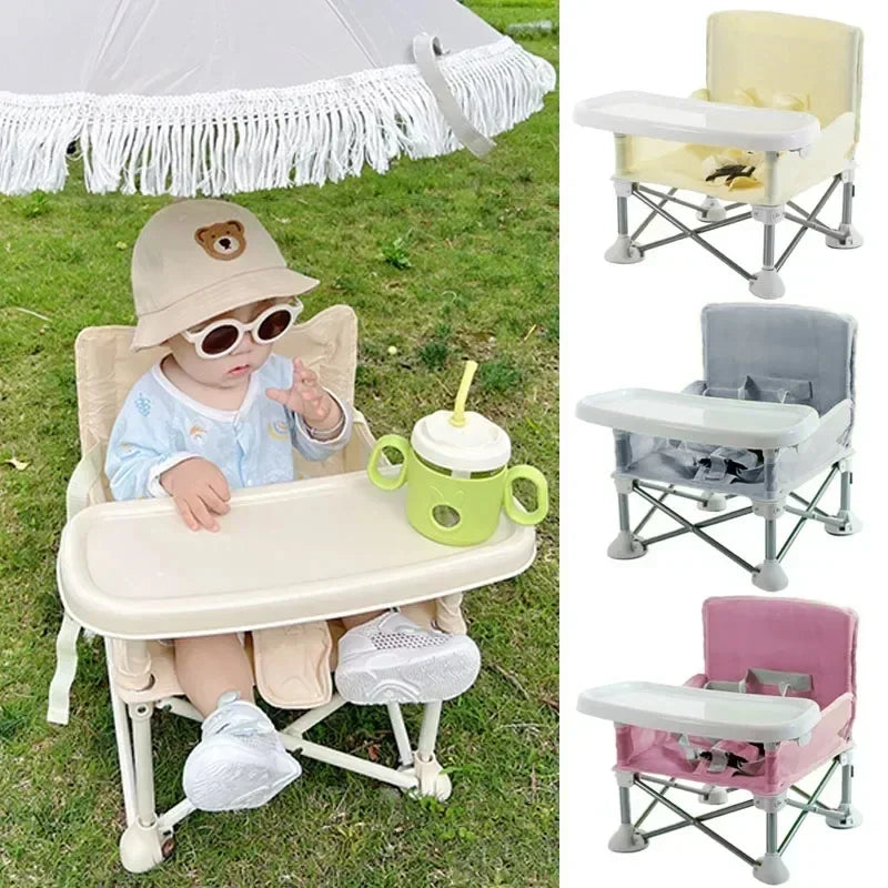 Chaise bébé pliable Sojivia – légère et transportable