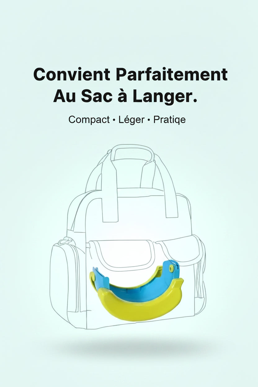 Pot bébé pliable Sojivia – tient dans un sac à langer