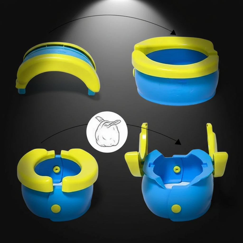 Pot bébé pliable Sojivia – WC portable enfant